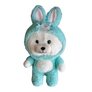 Kellytoy Teddy Bear Easter Bunny Rabbit plush